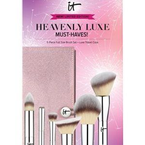 NEW - Heavenly Luxe 5-Piece Full Size Brush Set